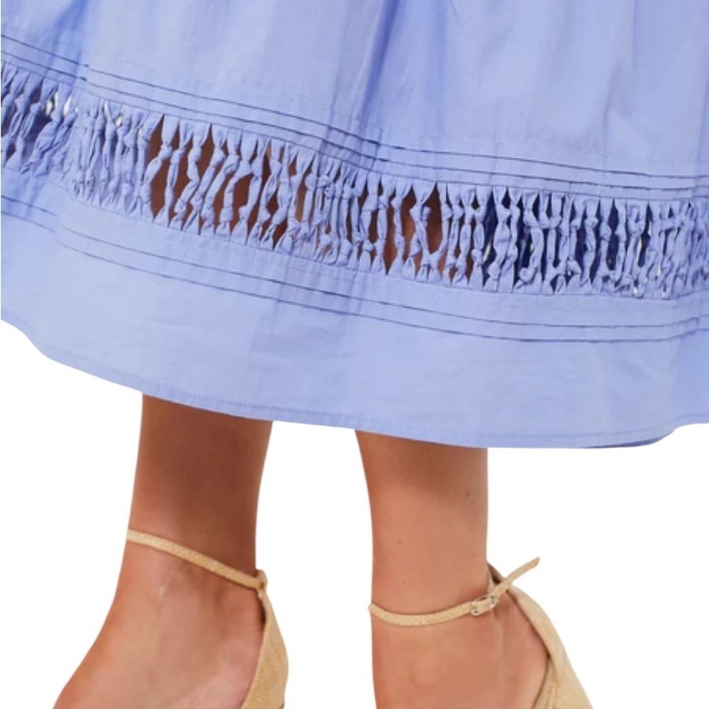 Cleobella Gladys Ankle Dress in Periwinkle NWOT – Size L - Picture 4 of 11